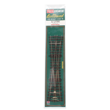 Peco SLU1190 00 Streamline Bullhead Code 75 Double Slip